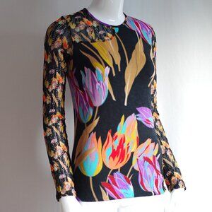 Kenzo Jungle Viscose Printed Top - Italy